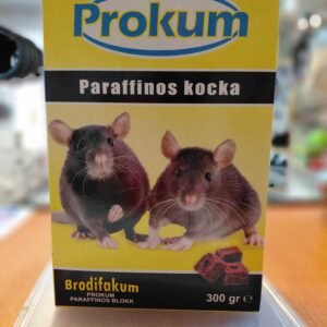 Prokum rágcsálóírtó paraffinos blokk 300g