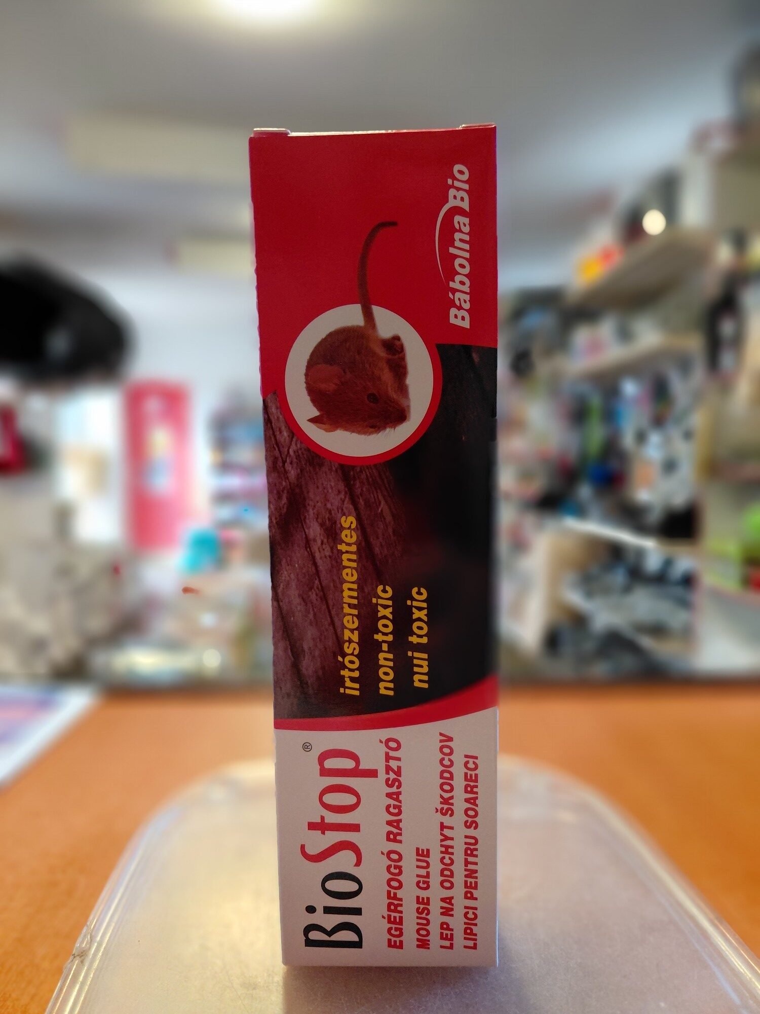 Egérragacs tubusos 135g