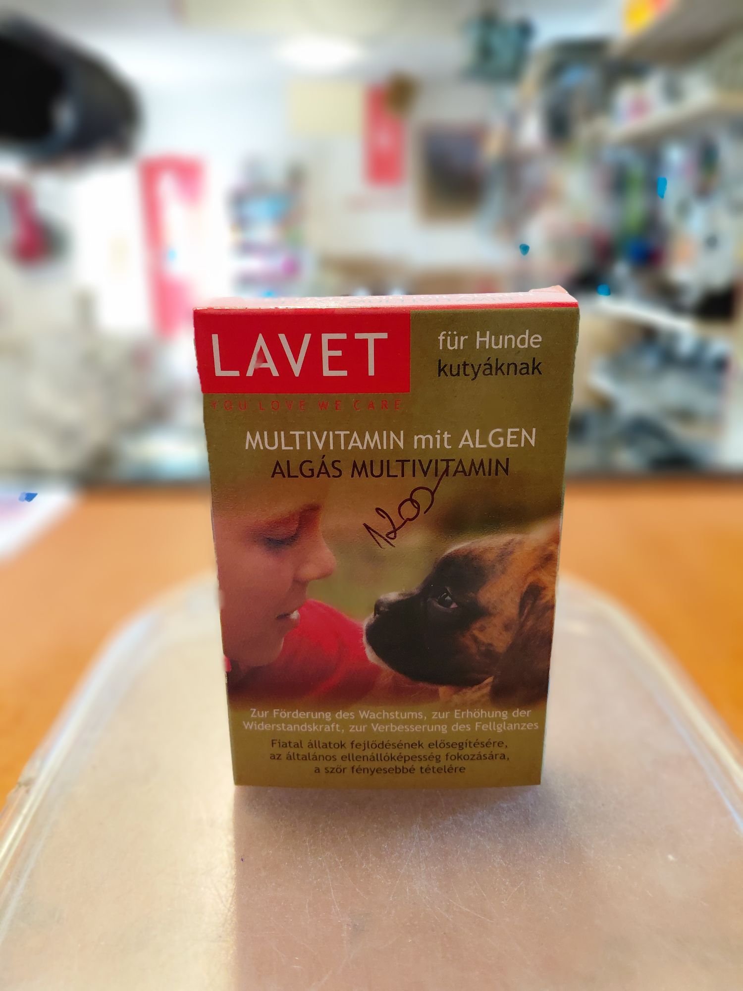 Lavet algás multivitamin kutyáknak