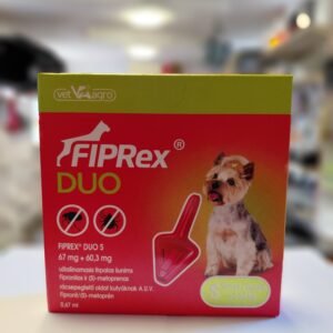 Fiprex bolha- és kullancsirtó csepp kutyáknak S (2 - 10 kg testtömegű kutyáknak)
